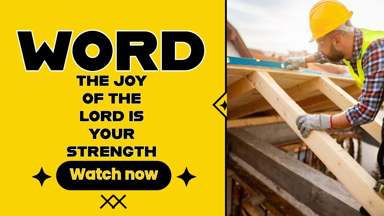A Word For Those In The Season Of Building.