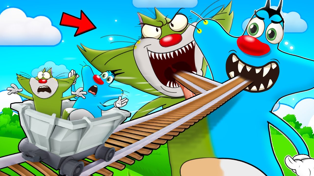 Roblox Cart Ride Into Your Own With Oggy And Jack