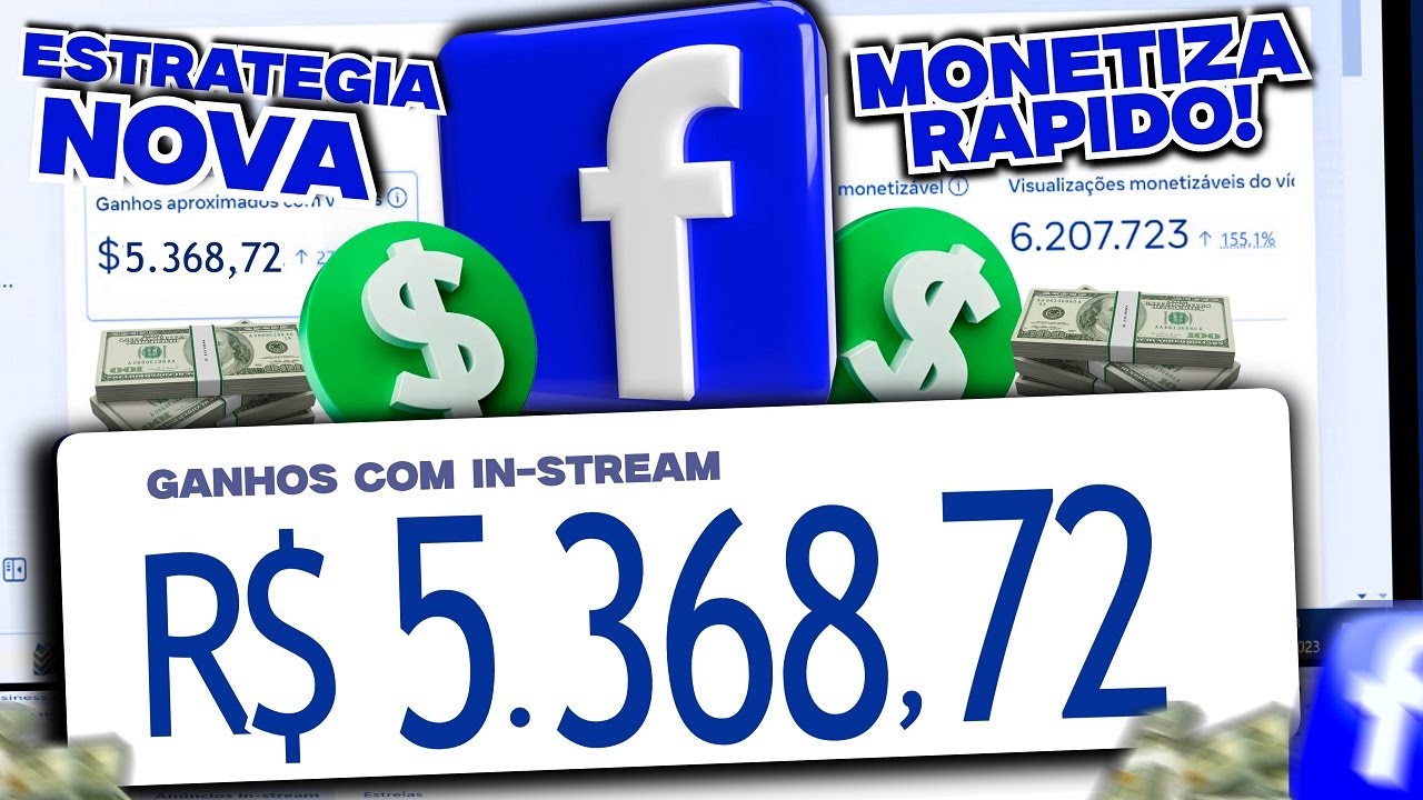 ATUALIZADO! NOVA ESTRATEGIA QUE MONETIZA PAGINA DE FACEBOOK DO ZERO RÁPIDO