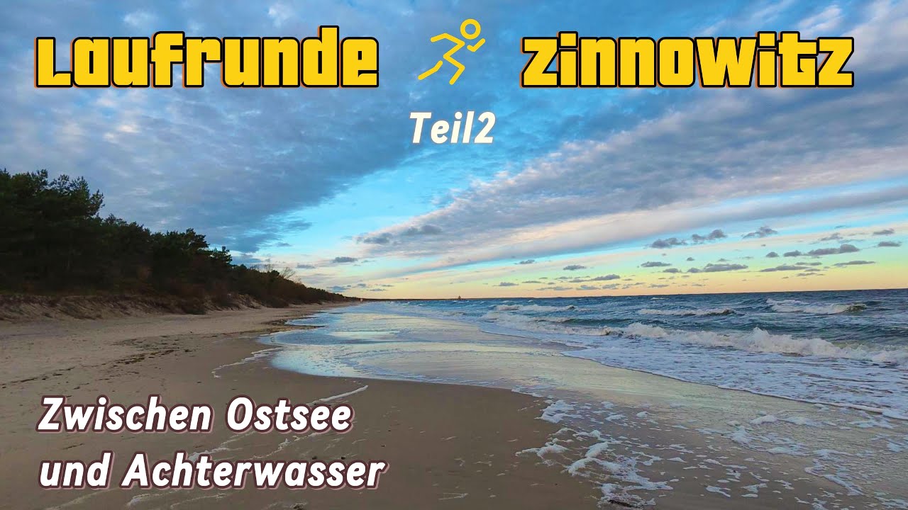Joggingrunde auf Usedom - Zwischen Ostsee und Achterwasser