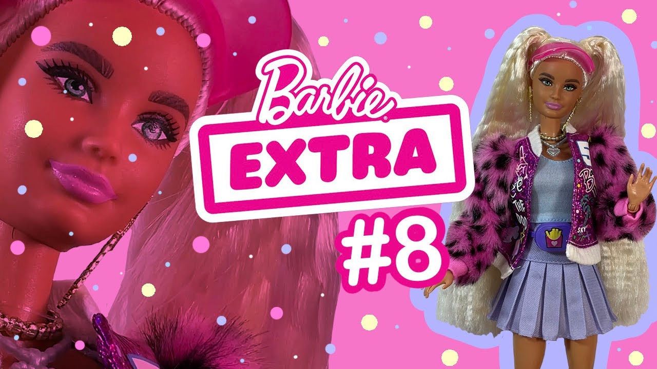 ¿La mejor cara de las Extra? 😍💕| Barbie Extra #8 ¡Unboxing y revisión! 🍦😋