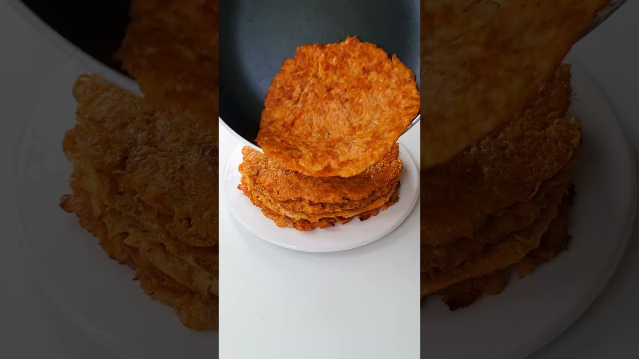 TORTILLAS DE ZANAHORIA CON 3 INGREDIENTES