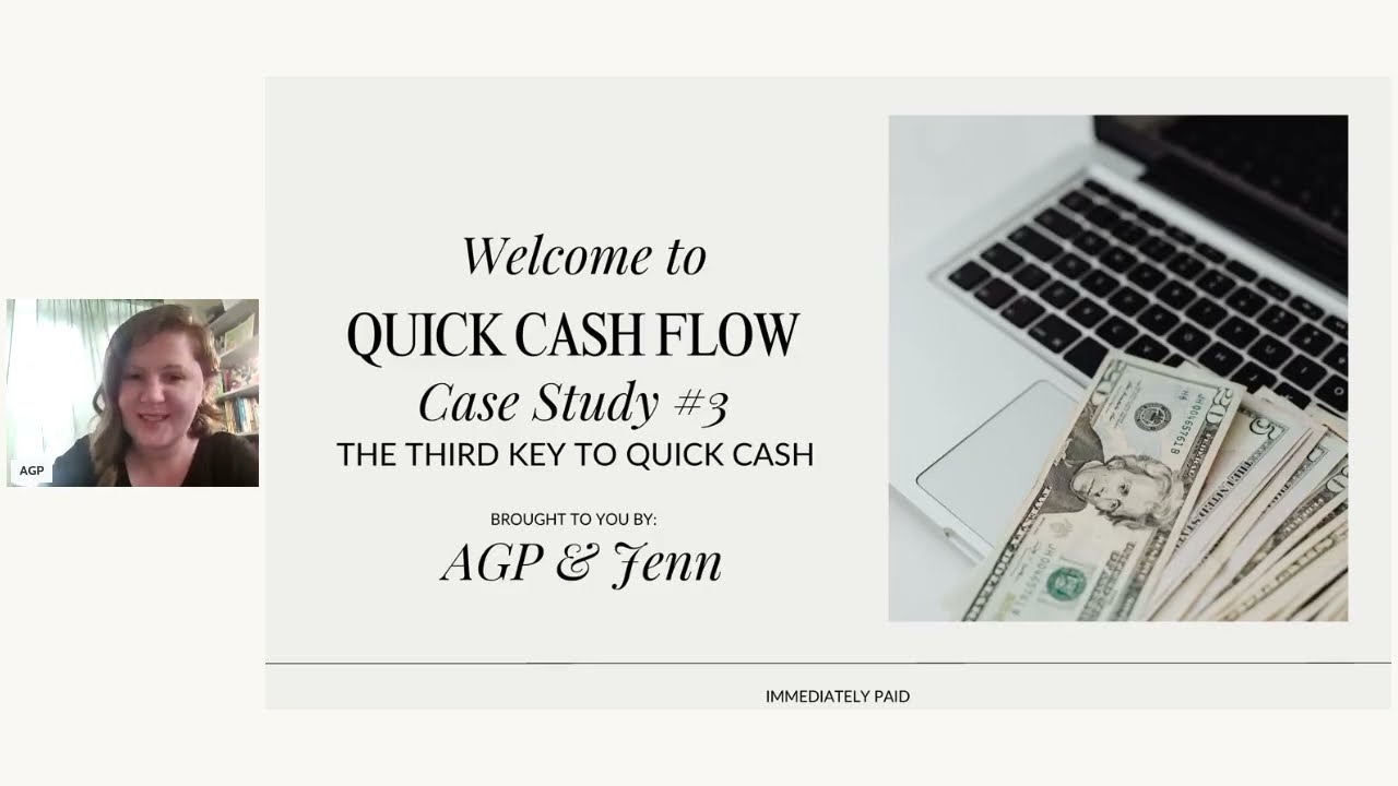 Quick Cash Flow Key - Case Study 3 - Odd Money Maker