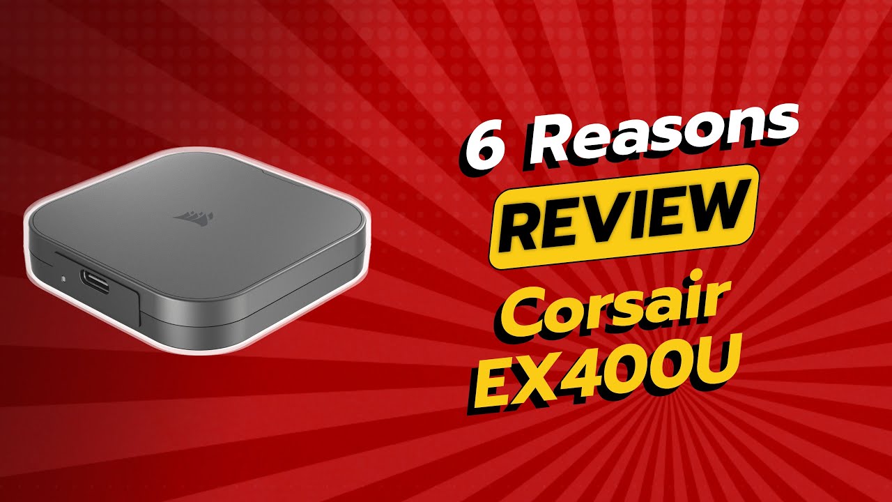 Портативный SSD Corsair EX400U 2 ТБ USB4 | 6 причин НЕ покупать 🚨💾