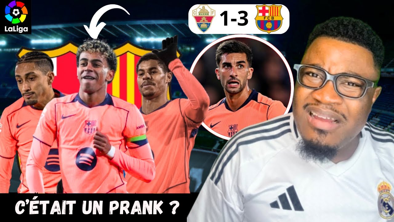 J’ai pas les mots…. (Elche 1-3 Barcelone)