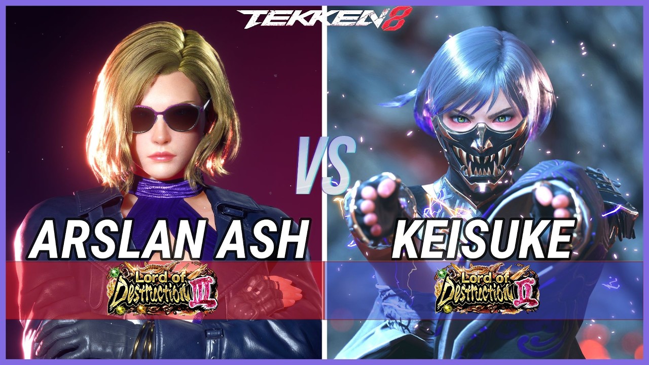 Tekken 8 Arlsan Ash (Nina) Vs Keisuke (Reina) | High Level Gameplay