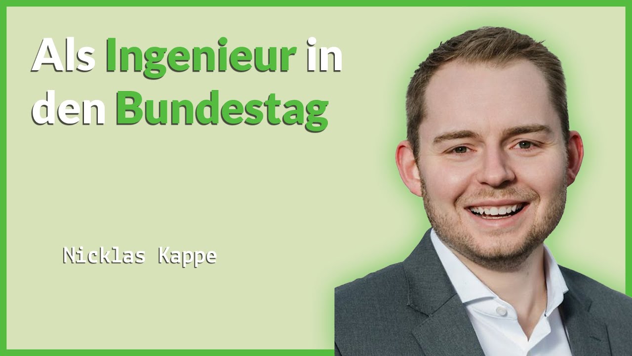 Von Evonik in den Bundestag: Nicklas Kappe spricht über seinen Weg in die Bundespolitik
