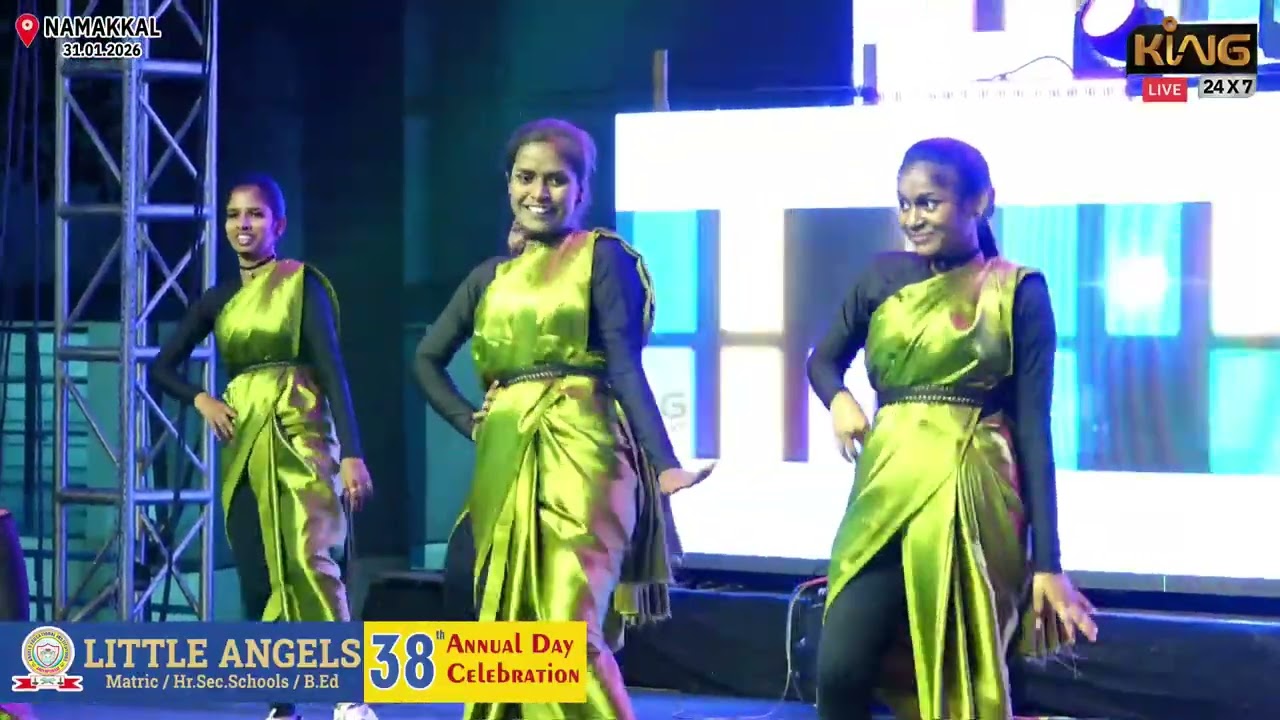 Mixing Song | 12th Girls | Amazing Dance Performance | Little Angels Educational Institutions