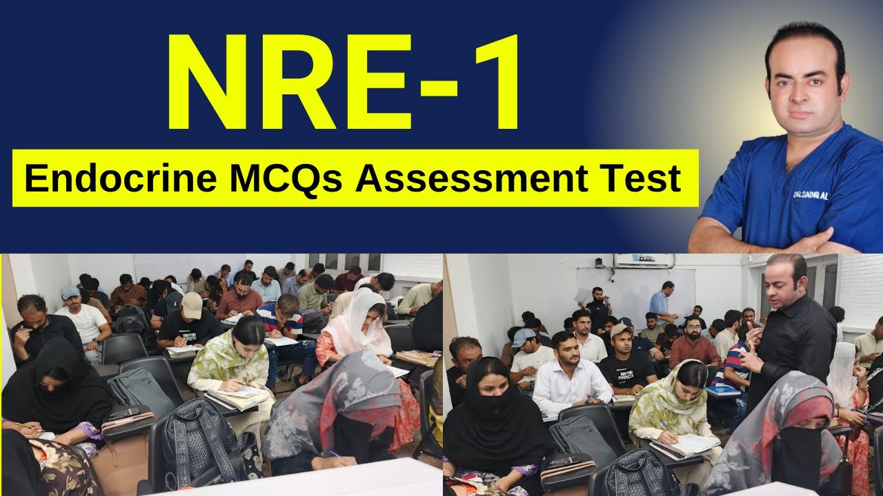 NRE 1 Endocrine MCQs Assessment Test | DMLEC Academy