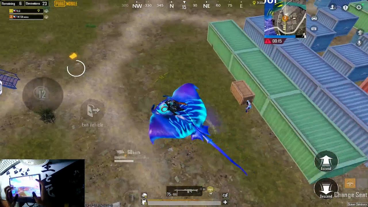 ocean odyssey event  120 fps  test legion y700 2023 gaming tablet