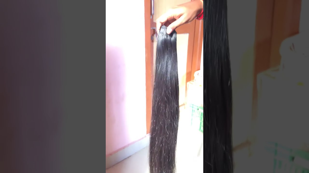 Raw Indian straight hair bundle
