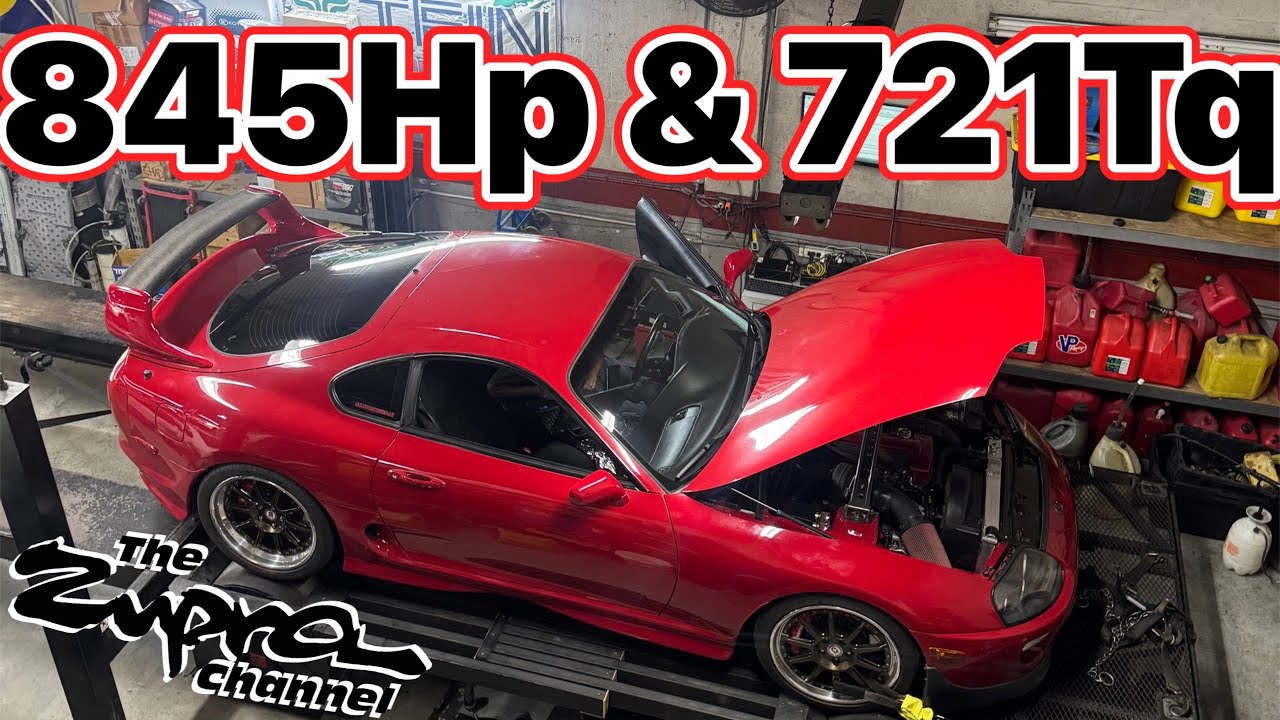 Больше лошадиных сил, чем у Ferrari! 2jz Supra на 6870!