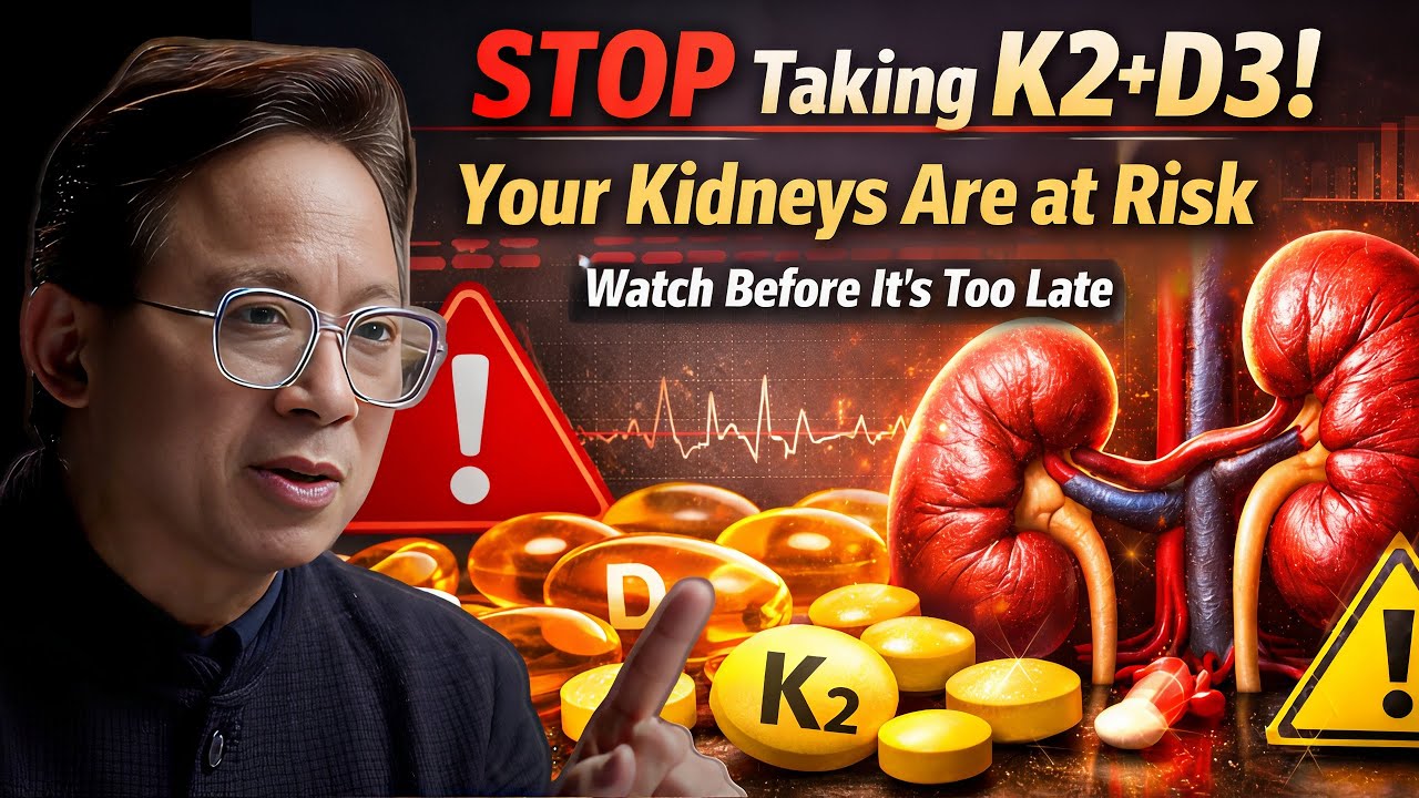 Seniors, Stop Taking K2+D3 COMBO Pills - They're Destroying Your Kidneys | Dr. William Li