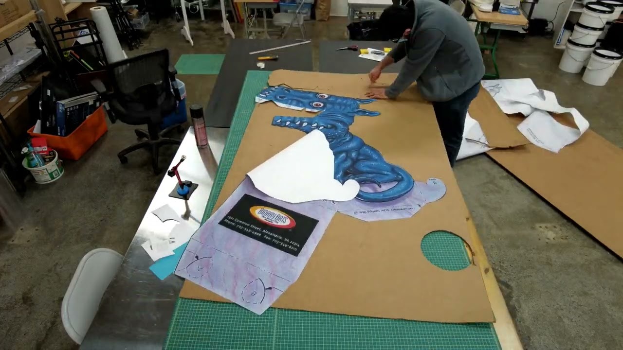 World Record Giant Gardner the Dragon Illusion