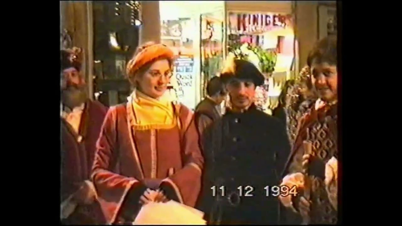 Animazione del centro storico di Rovereto processione 1994