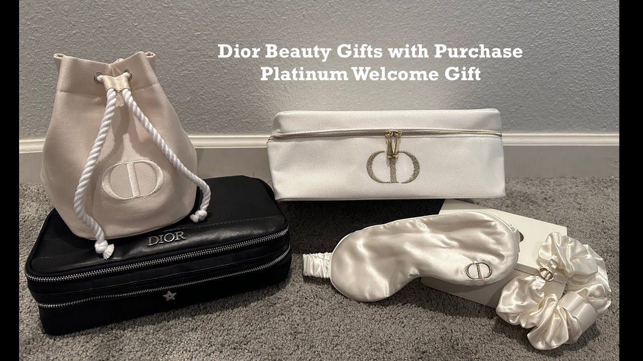 Dior Beauty Gifts With Purchase and Platinum Welcome Gift