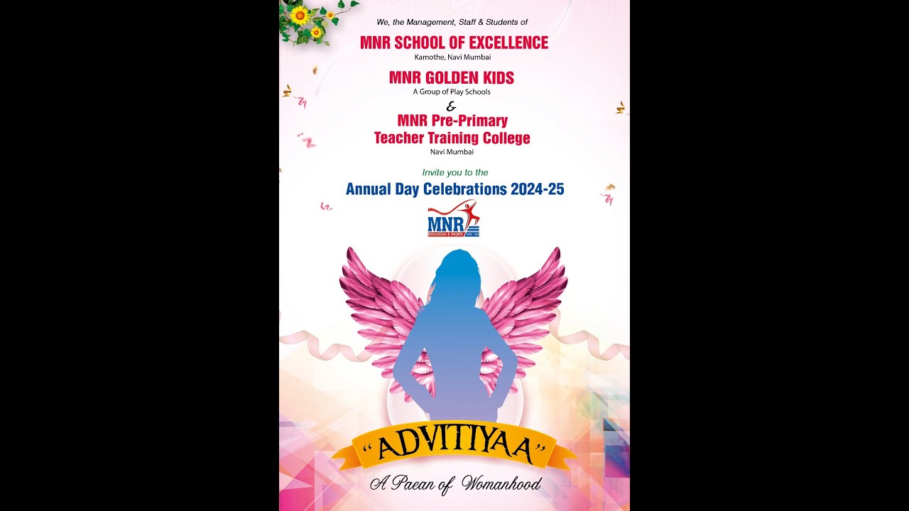 ADVITYIYAA || M.N.R. SCHOOL OF EXCELLENCE KAMOTHE || ANNUAL DAY CELEBRATION 2024 - 25