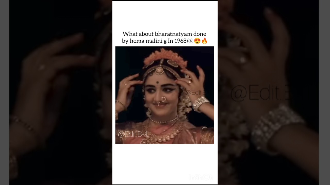 Classical dance by hema malini✨🔥#edit#bollywood#trending#shorts#classicaldance#dance#hemamalini