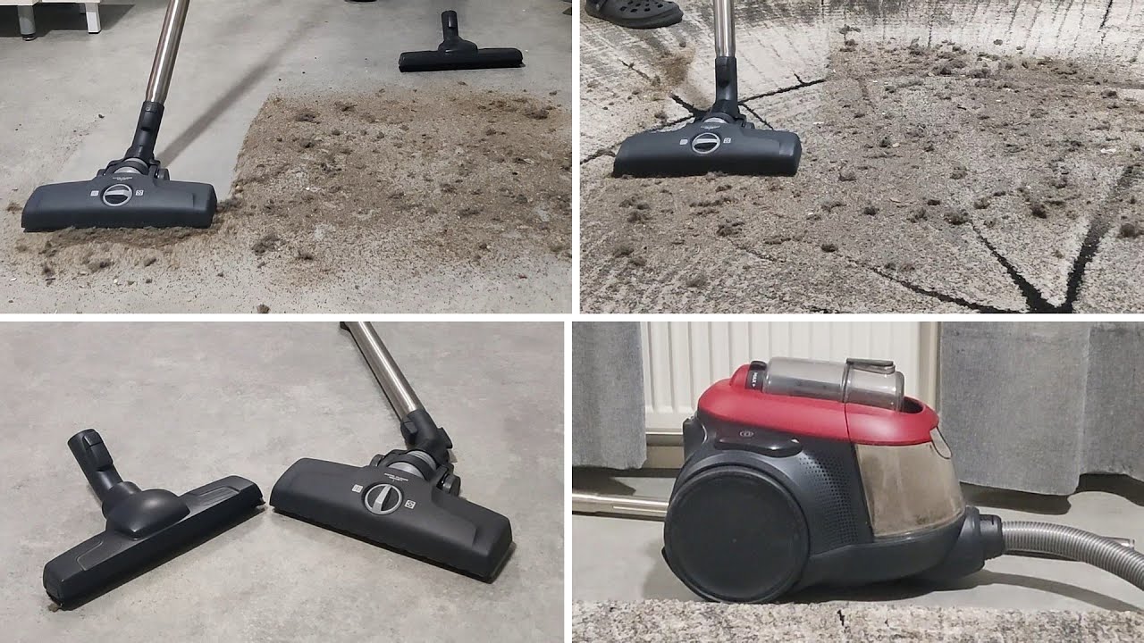 Hard Floor & Carpet Pick Up Tests: Electrolux Clean 600-series Bagless Canister Vacuum Cleaner