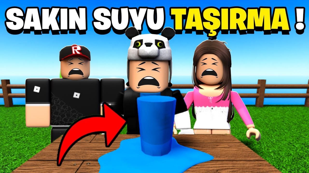 Sakın Bardaktaki Suyu Taşırma! - ROBLOX