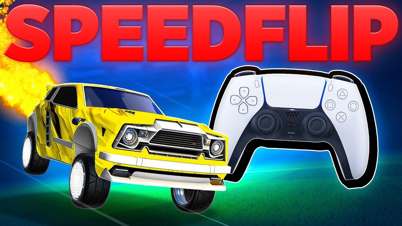 Как делать спидфлип на геймпаде в Rocket League (2026)