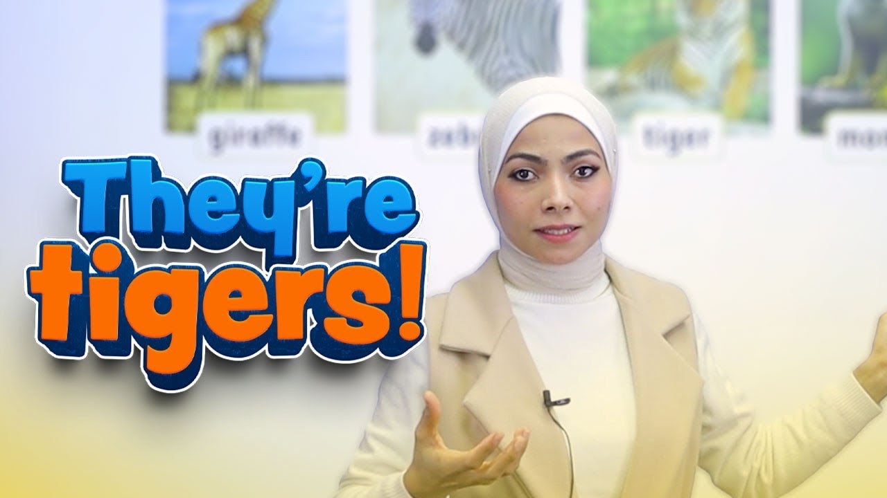 They’re tigers انجليزي الصف الأول أ. مجد المحارمه