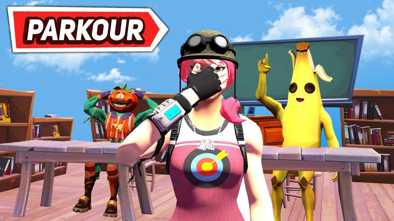 *ENTRENAMIENTO PARKOUR* LA ESCUELA DEL PARKOUR 2 FORTNITE PARKOUR