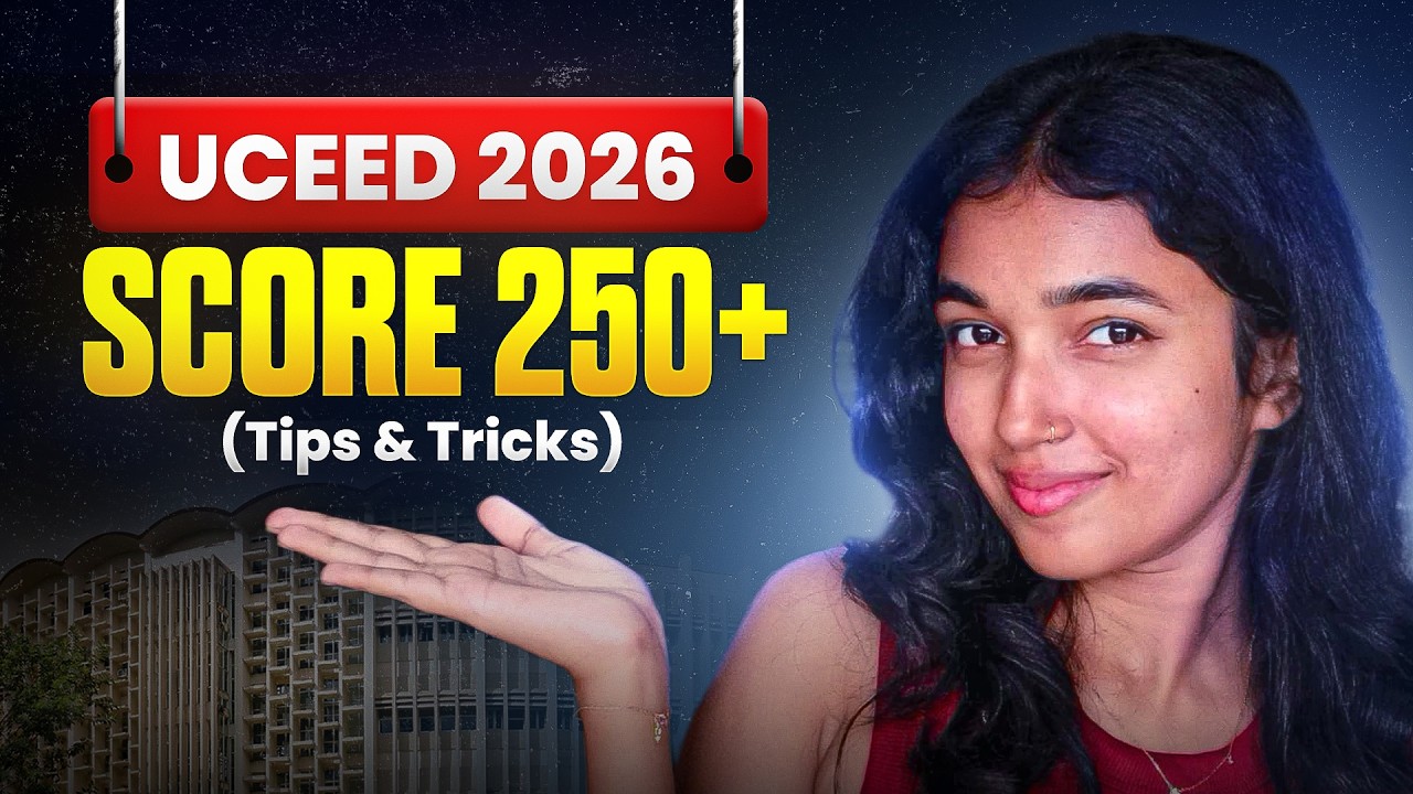 SCORE 180+ UCEED PART A 🤫 | UCEED STRATEGY 2026 | TIPS & TRICKS | GET INTO IIT BOMBAY