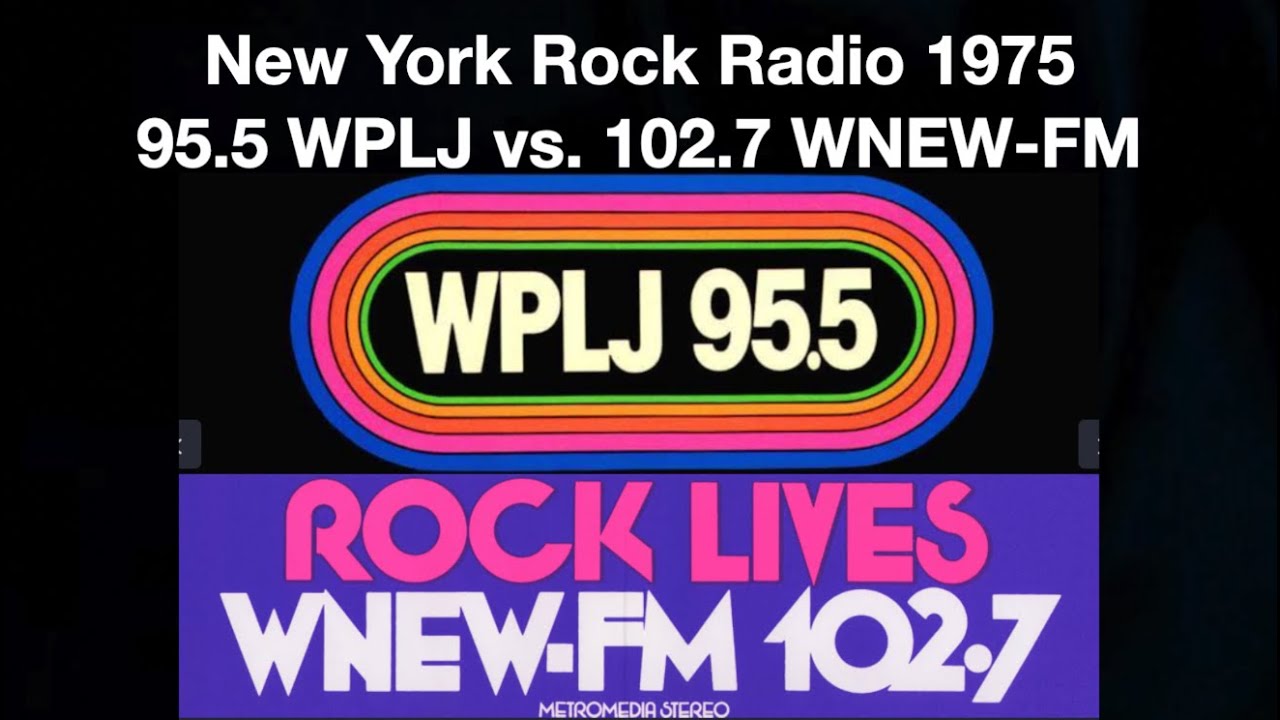 95.5 WPLJ против 102.7 WNEW-FM, Нью-Йорк &mdash; Пэт Сент-Джон и Эллисон Стил &mdash; 1975 год &mdash; Запись радио...