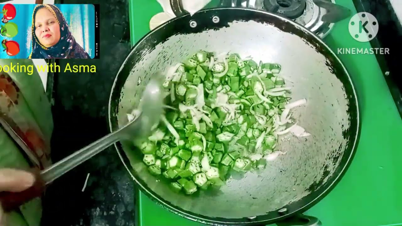 Hari Hari bhindi ki recipe 5 se 10 minut mein banaen bhindi bhujiya ll tasty lajawab