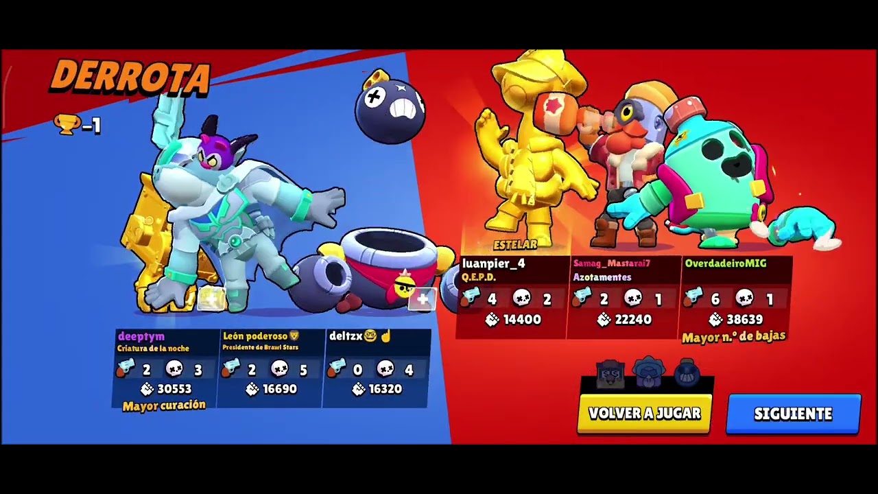 Jugando con el nuevo brawler Pierce 