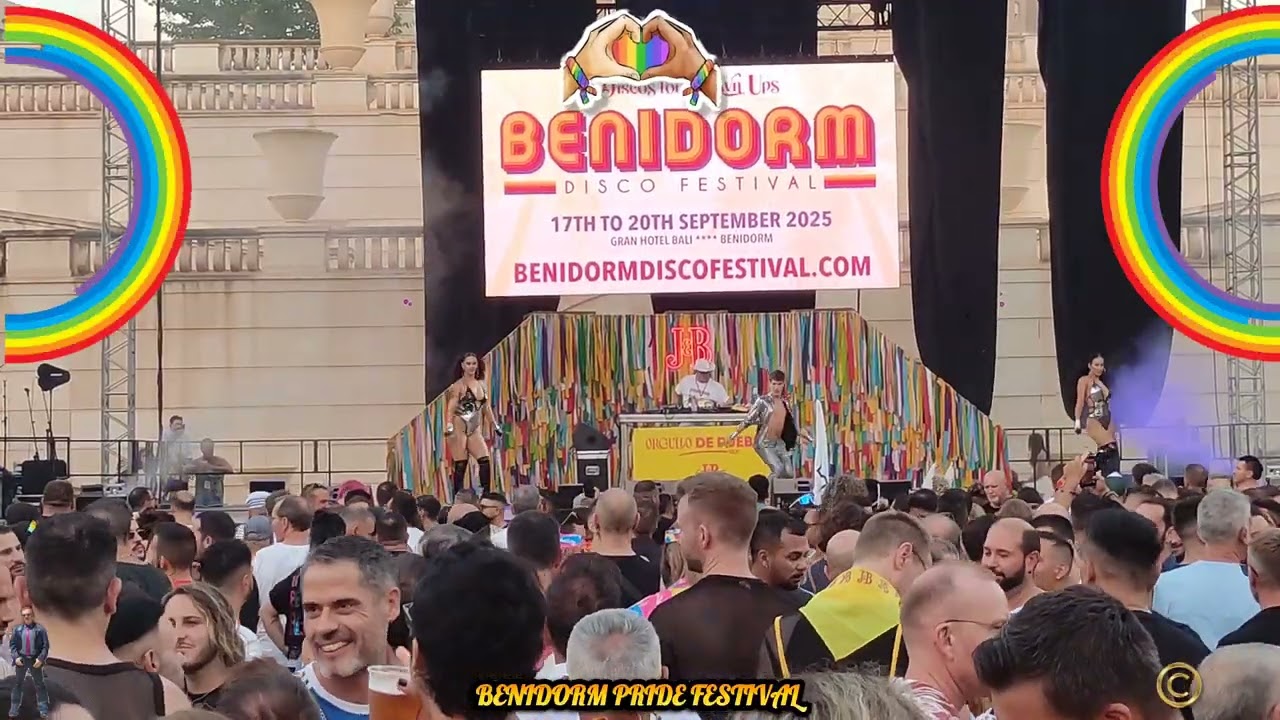 4K BENIDORM DISCO FESTIVAL #benidorm #festival #fiesta #musica #pride #orgullolgbt