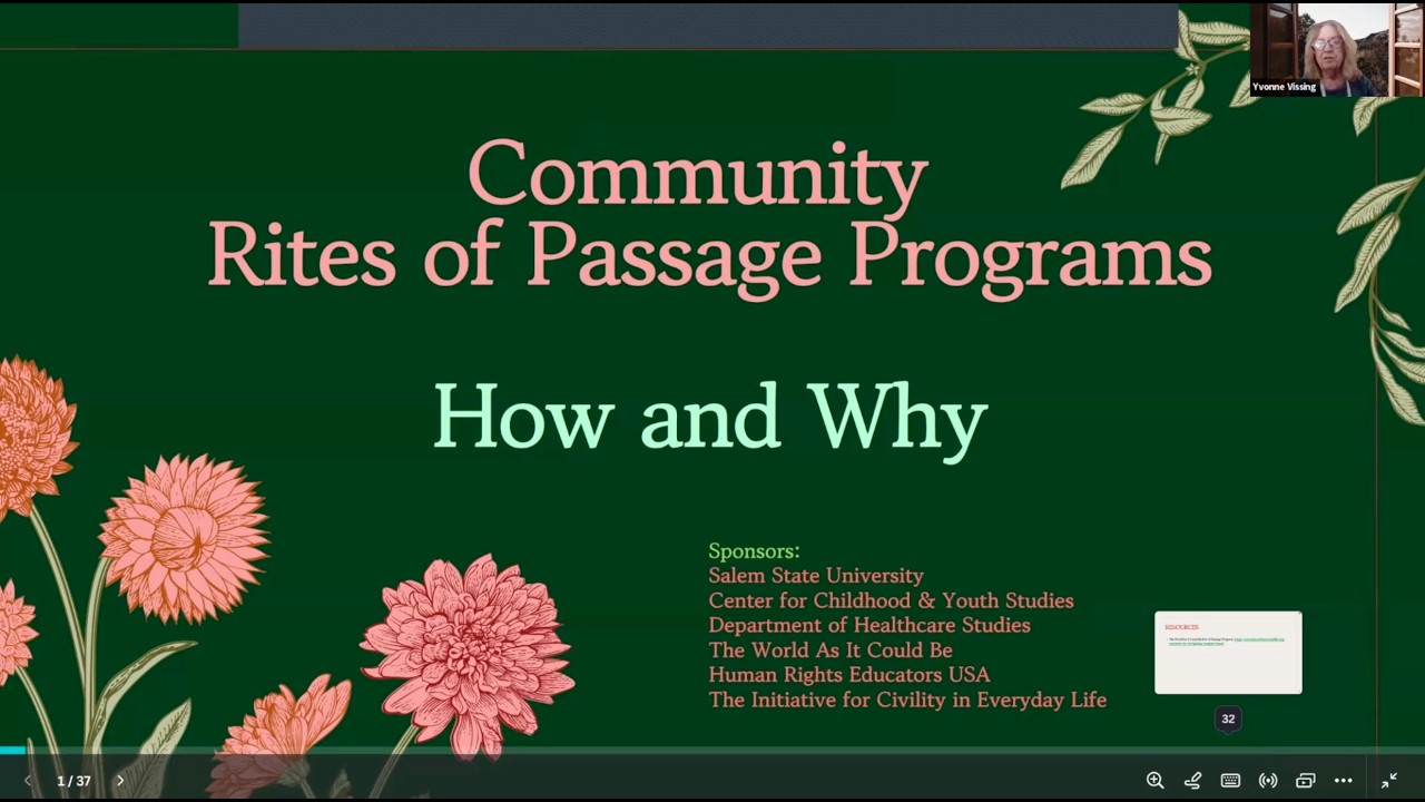 The Right of Passage Program
