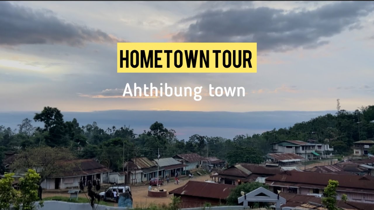 “Discover the Hidden Gem: A Tour of Ahthibung Town in Peren District” | part 1 | #hometown