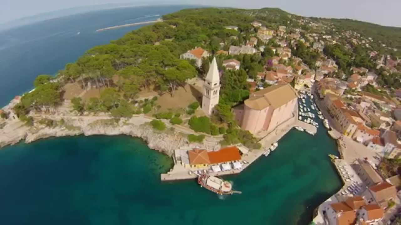 Veli Lošinj from air
