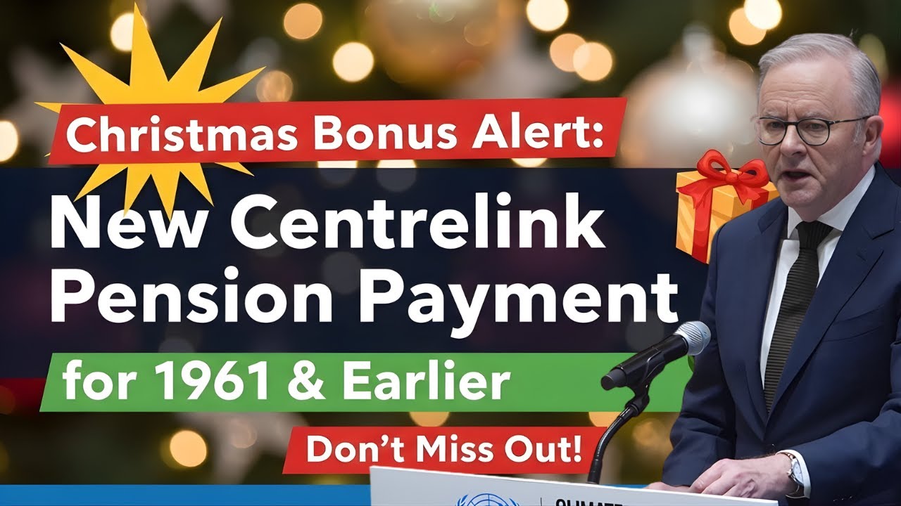 🎄 Christmas Bonus: New Centrelink Pension Payment for Those Born in 1961 or Earlier&mdash;Claim Yours Now!