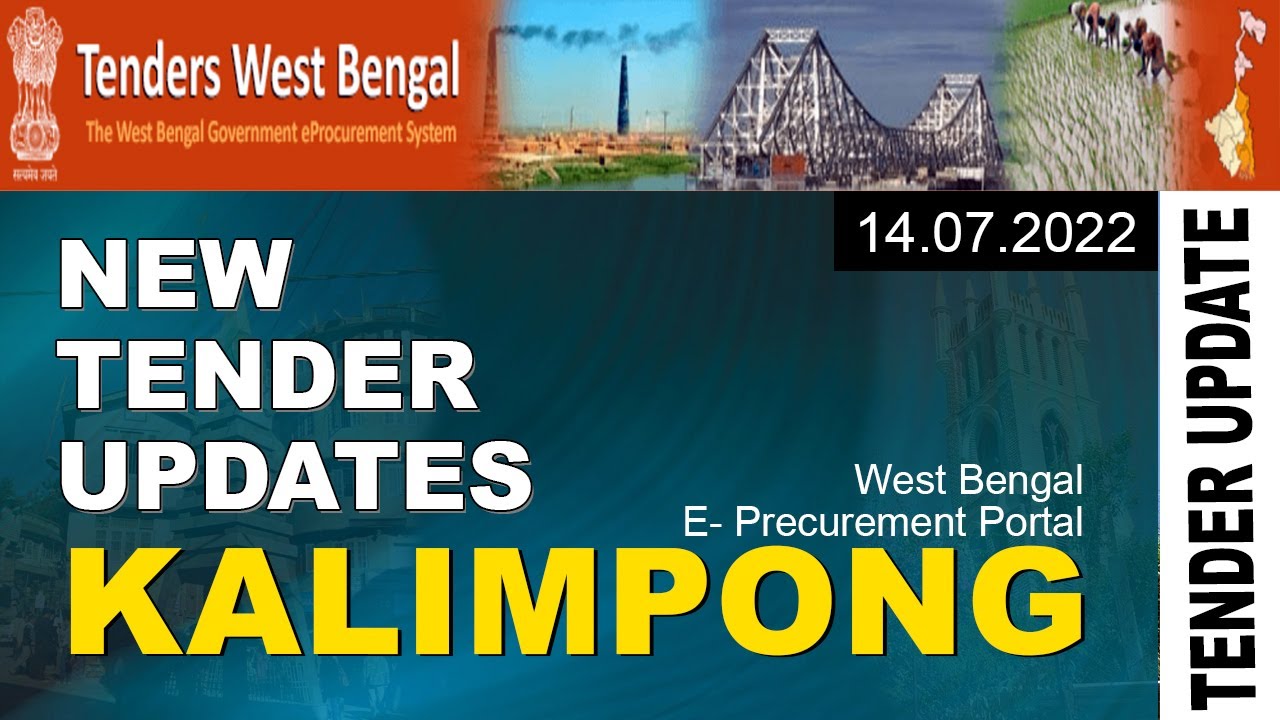 #wbtenders #wbtenderportal Latest Tender Updates | नवीनतम निविदा अपडेट