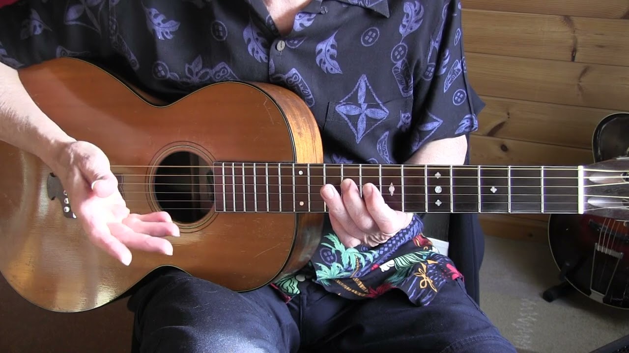 Canned Heat Blues - Free Acoustic Blues Lesson
