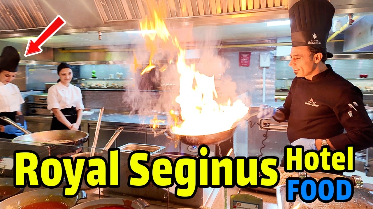 ROYAL SEGINUS HOTEL FOOD NEW 2025 Uall Inclusive ANTALYA WALKING TOUR / HOTEL MAINE RESTAURANT