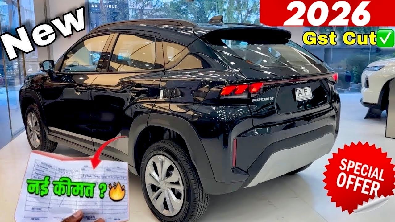 New FRONX Black Updated 2026 Delta Model || Maruti Suzuki Fronx 2026 2nd Base Model Review  