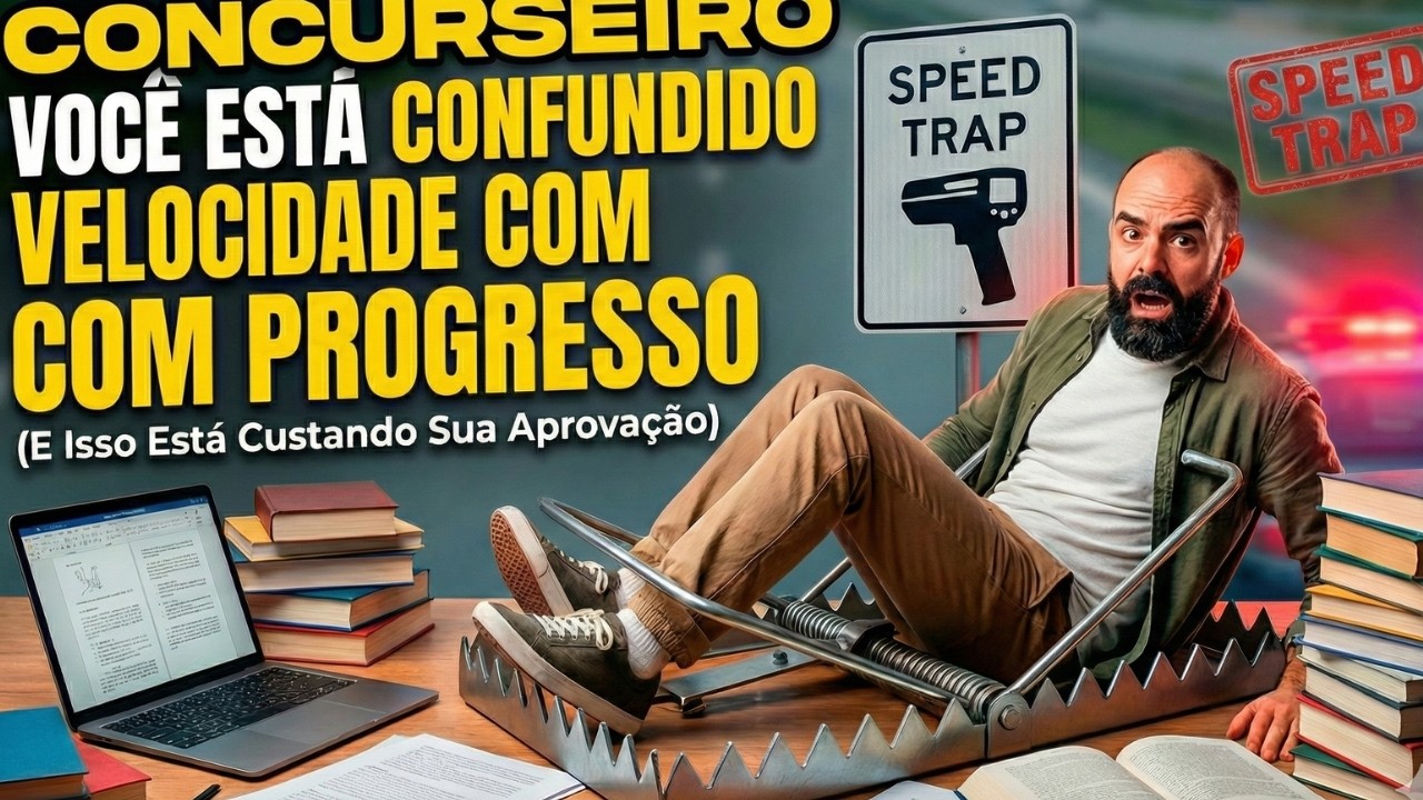 A ARMADILHA DA VELOCIDADE: Estudar Rápido demais Está Te quebrando em silêncio.