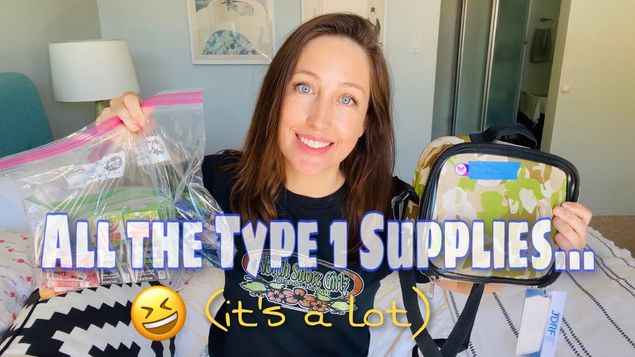 BACK TO SCHOOL WITH DIABETES | What's in My (daughter's)Type 1 Diabetes Bag!