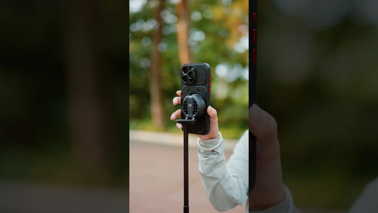 Magnetic Tripod for iPhone! Fast Setup in Outdoor Shooting with Ulanzi MT-84!