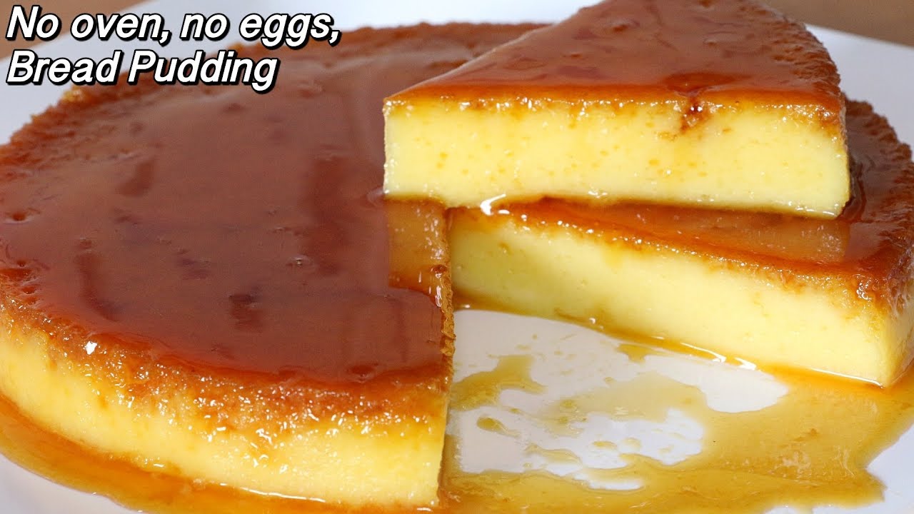 Homemade Eggless Bread Pudding | Restaurant Style Eggless Bread Pudding | Kanak's Kitchen