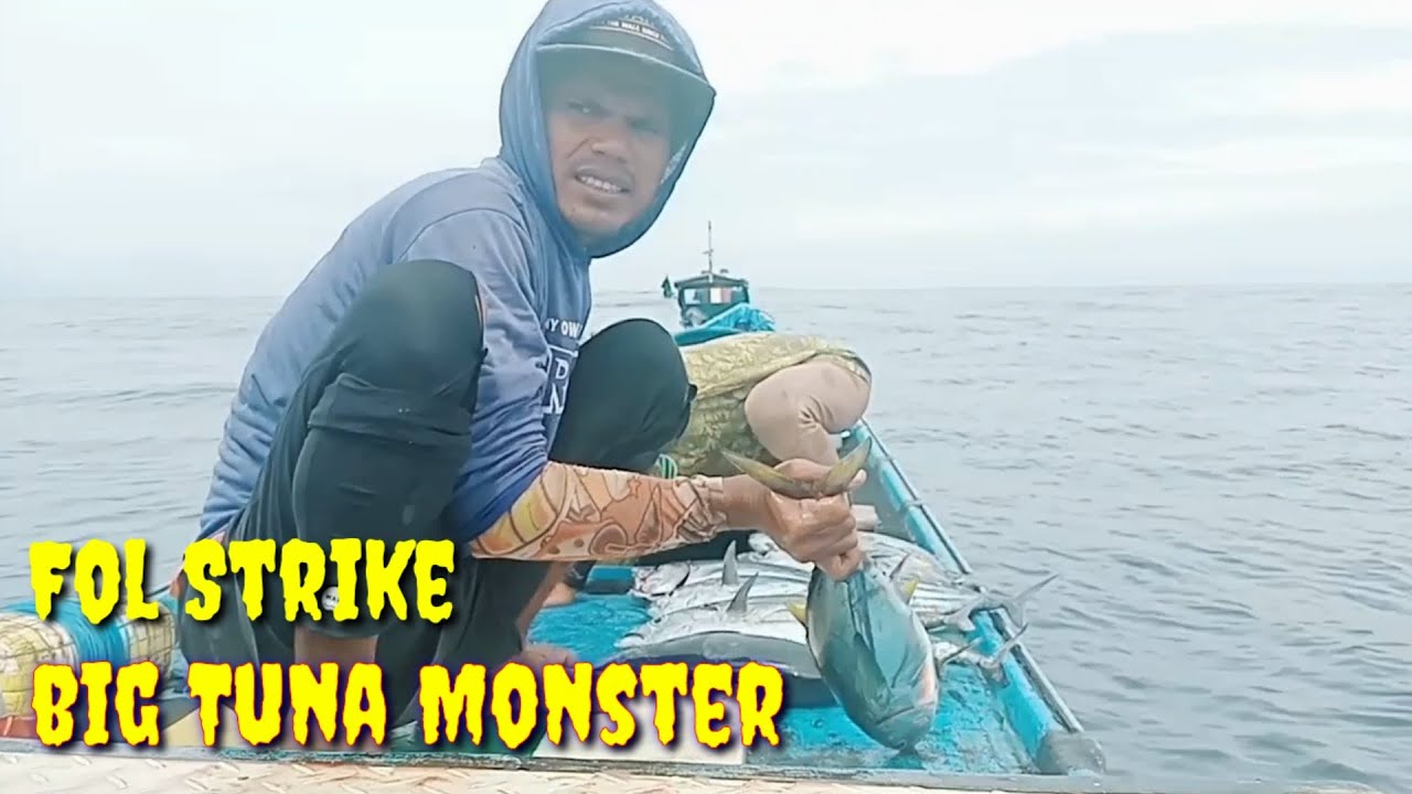Sambaran Big Tuna Umpan Bekas Tempat Eskrim Memang Mantap