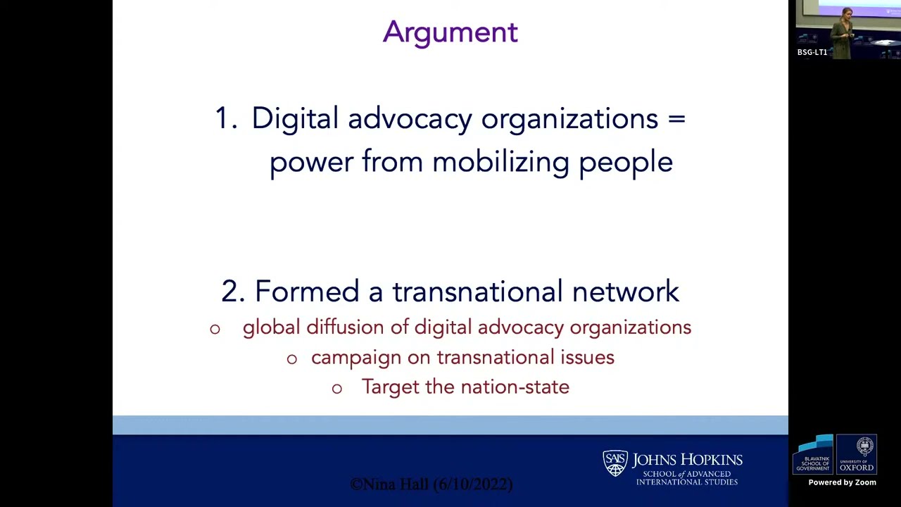 Transnational Advocacy in the Digital Era, Think Global, Act Local