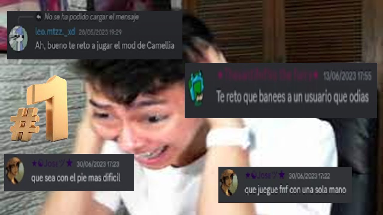 Haciendo Los Retos Que Me Enviaron Por Discord 💀 #1