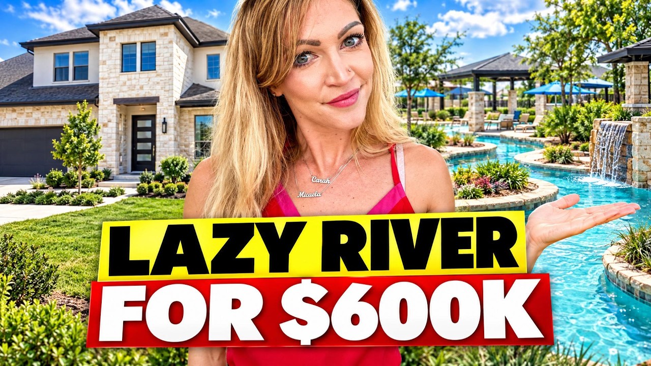 Austin Real Estate: $600K Lazy River Home Tour Just Outside Austin Texas