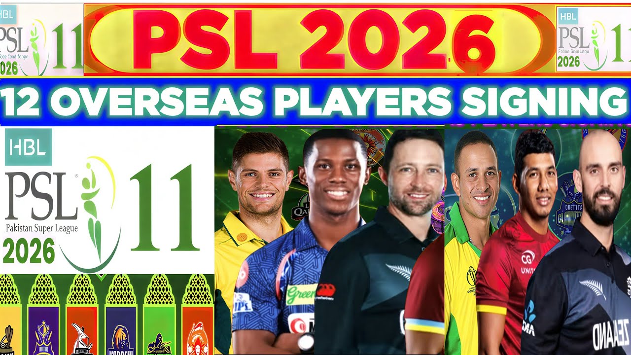 PSL 2026: 12 Foreign Star Players Officially Signed | Biggest Signings Revealed|Supersport786