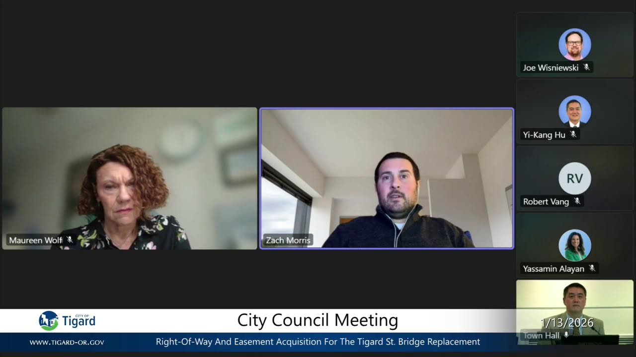 City Council Meeting January 13, 2026
